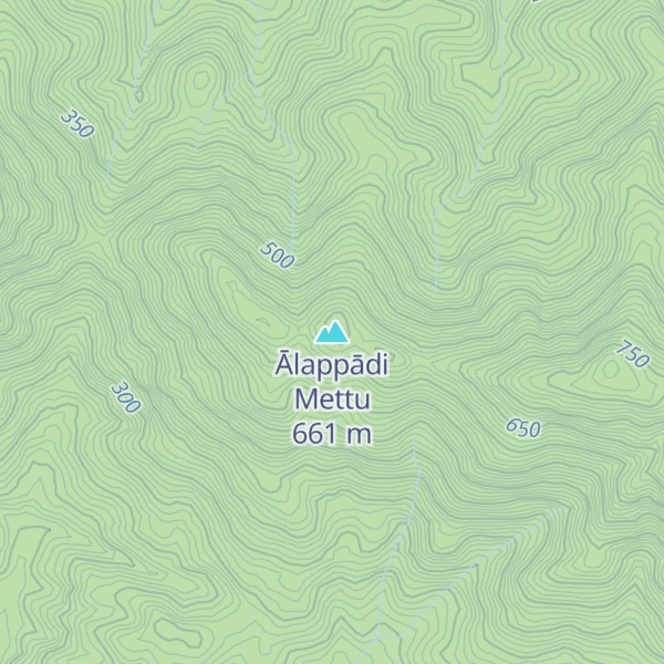 Map of Ālappādi Mettu