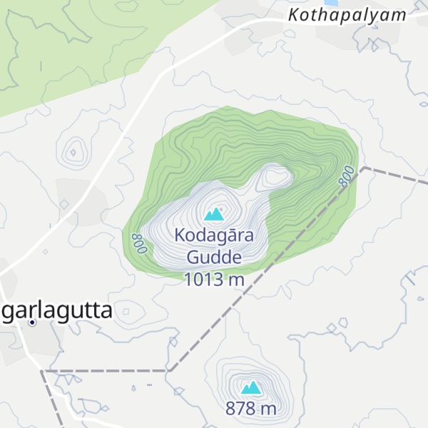 Map of Kodagāra Gudde