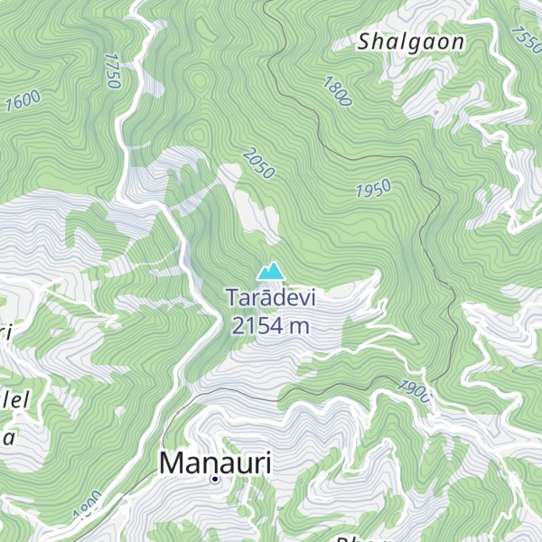 Map of Tarādevi