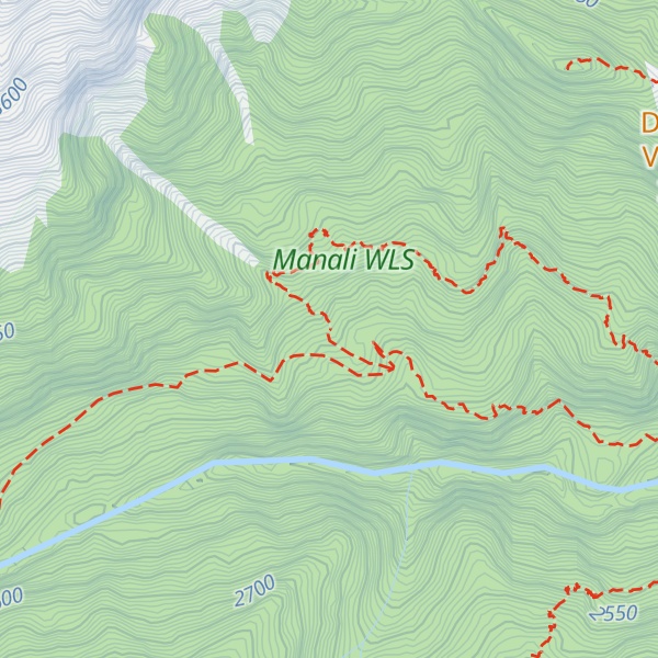 Map of Gulamlang Hut
