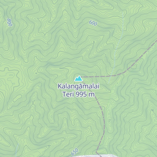 Map of Kalangāmalai Teri