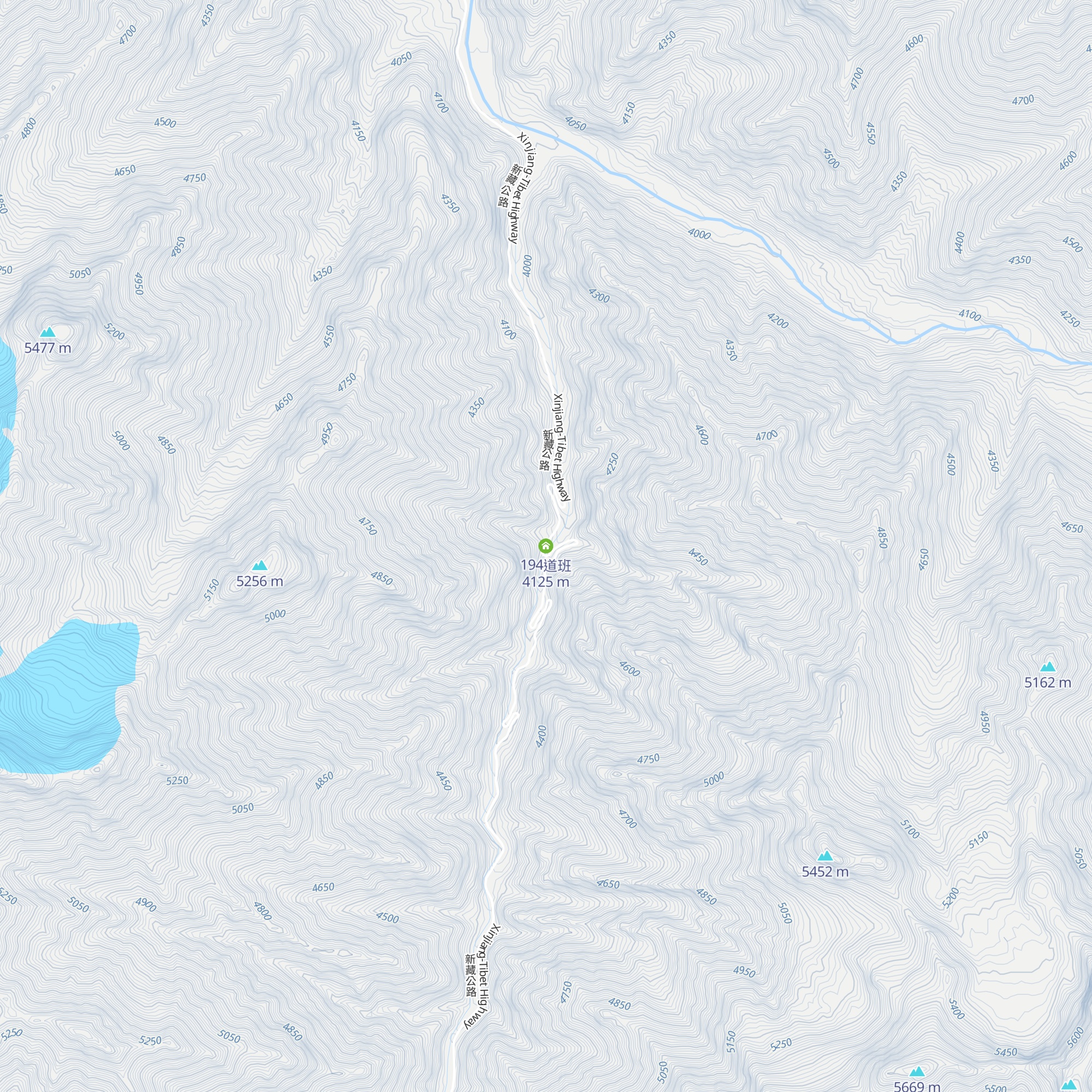 194道班 map