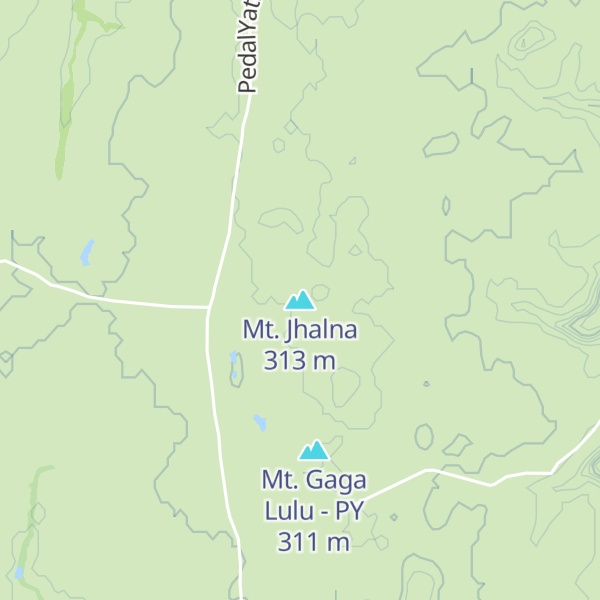Map of Mt. Jhalna