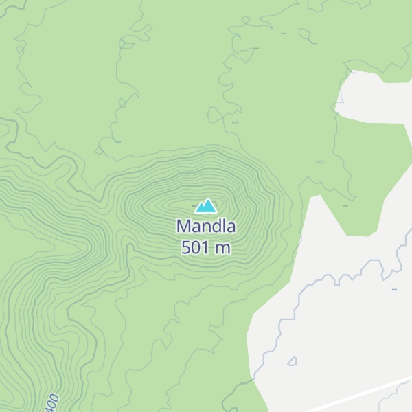 Map of Mandla