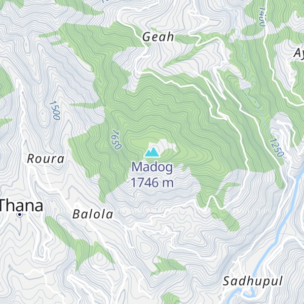 Map of Madog