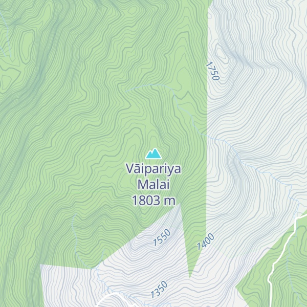 Map of Vāipariya Malai