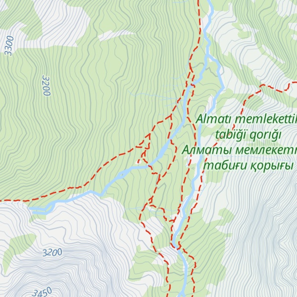 Map of Hizhina Levii Talgar