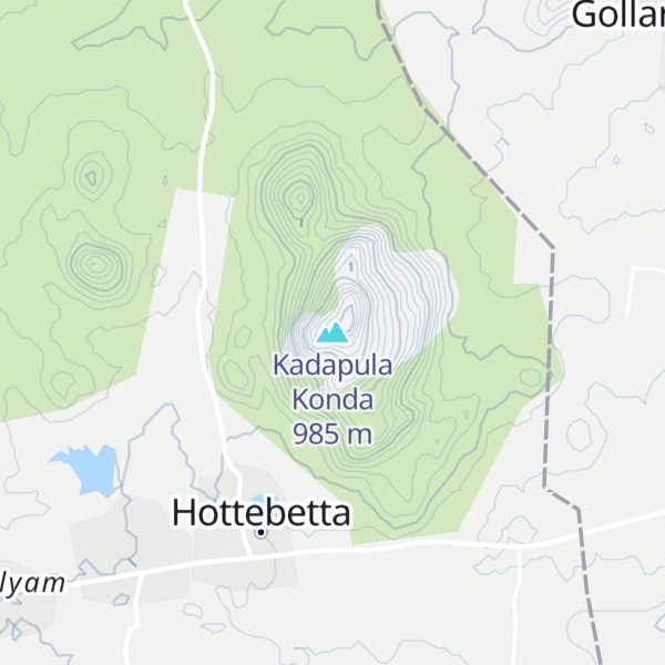 Map of Kadapula Konda