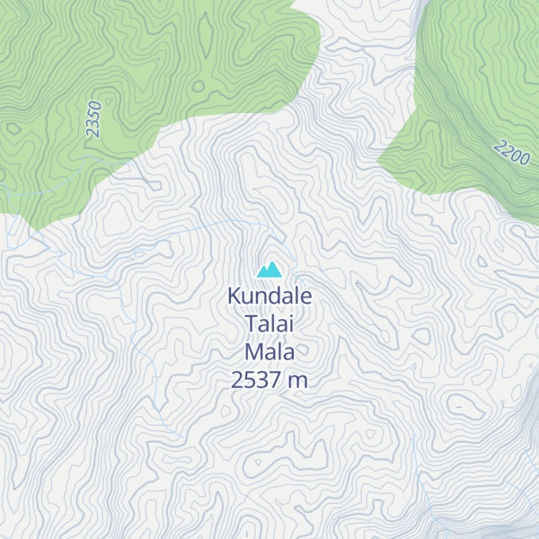 Map of Kundale Talai Mala