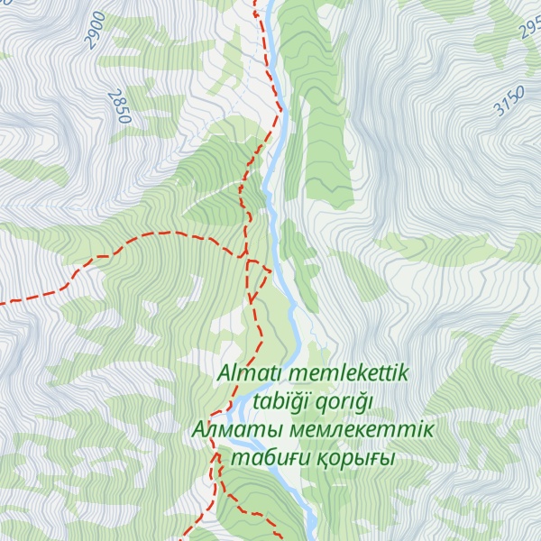 Map of Solnechnaya Polyana hut