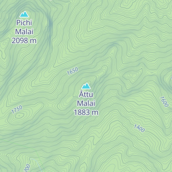 Map of Āttu Malai