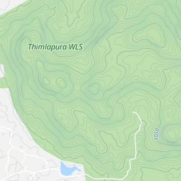 Map of Chinnagara Betta