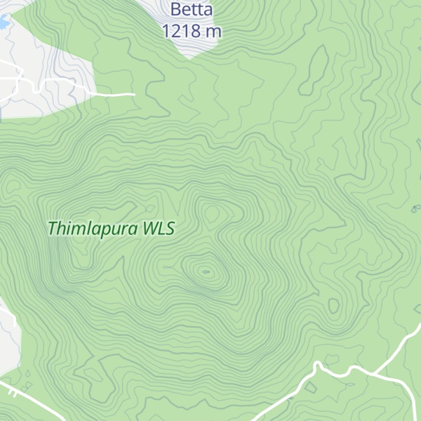 Map of Talavara Betta