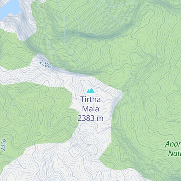 Map of Tirtha Mala
