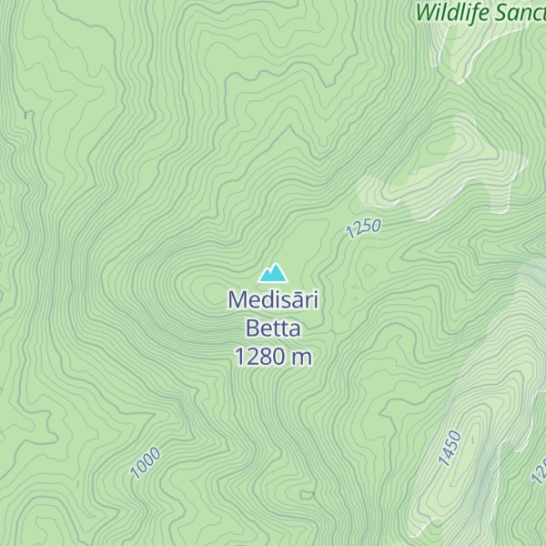 Map of Medisāri Betta