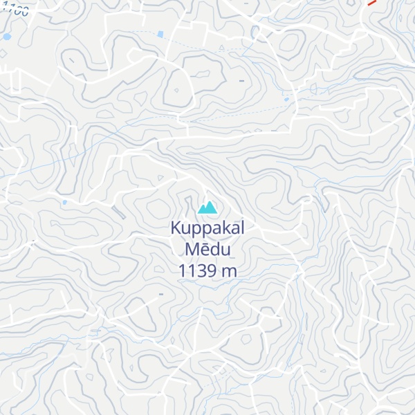 Map of Kuppakal Mēdu