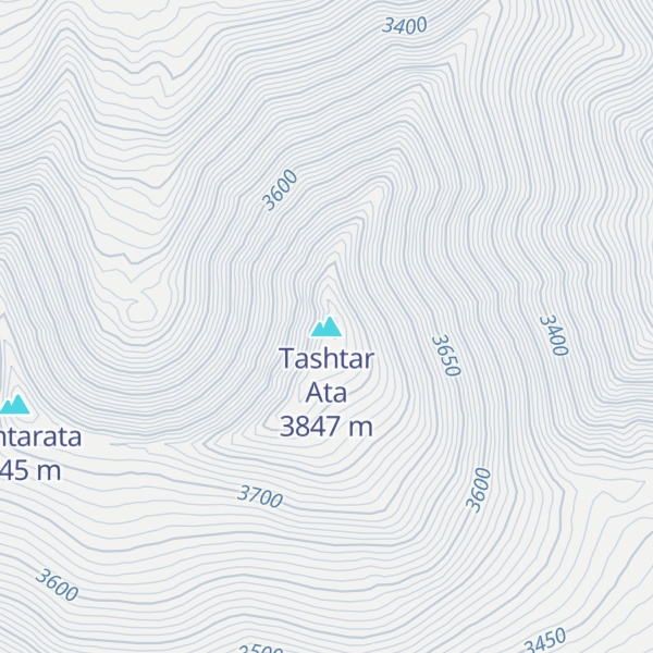 Map of Tashtar Ata