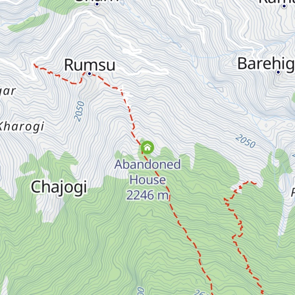 Map of Abandoned House