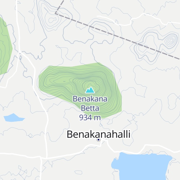 Map of Benakana Betta