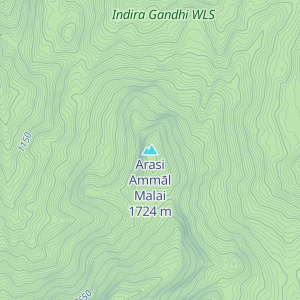 Map of Arasi Ammāl Malai