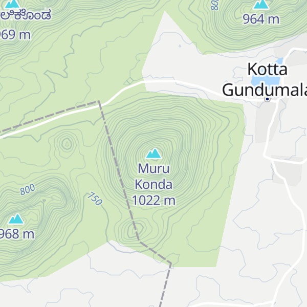 Map of Muru Konda