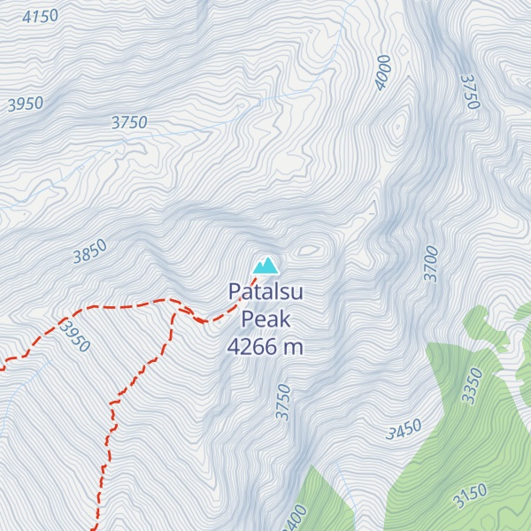 Map of Patalsu Peak