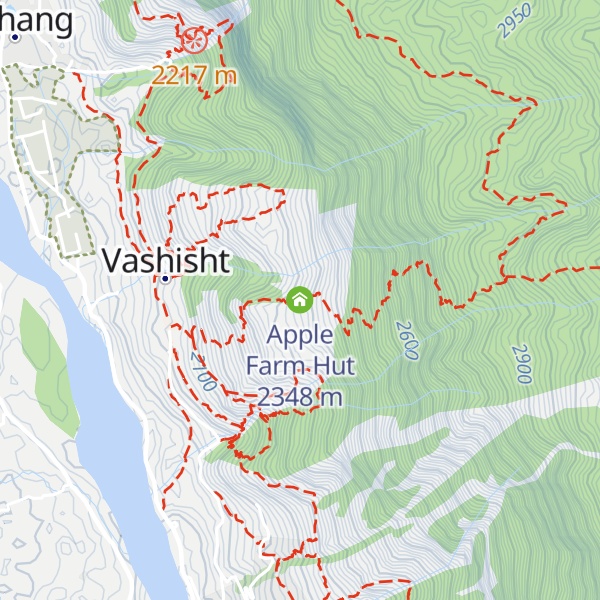 Map of Apple Farm Hut