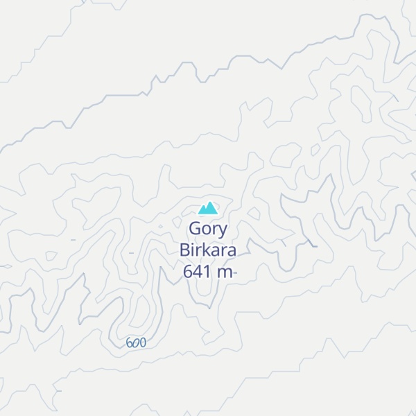 Map of Gory Birkara