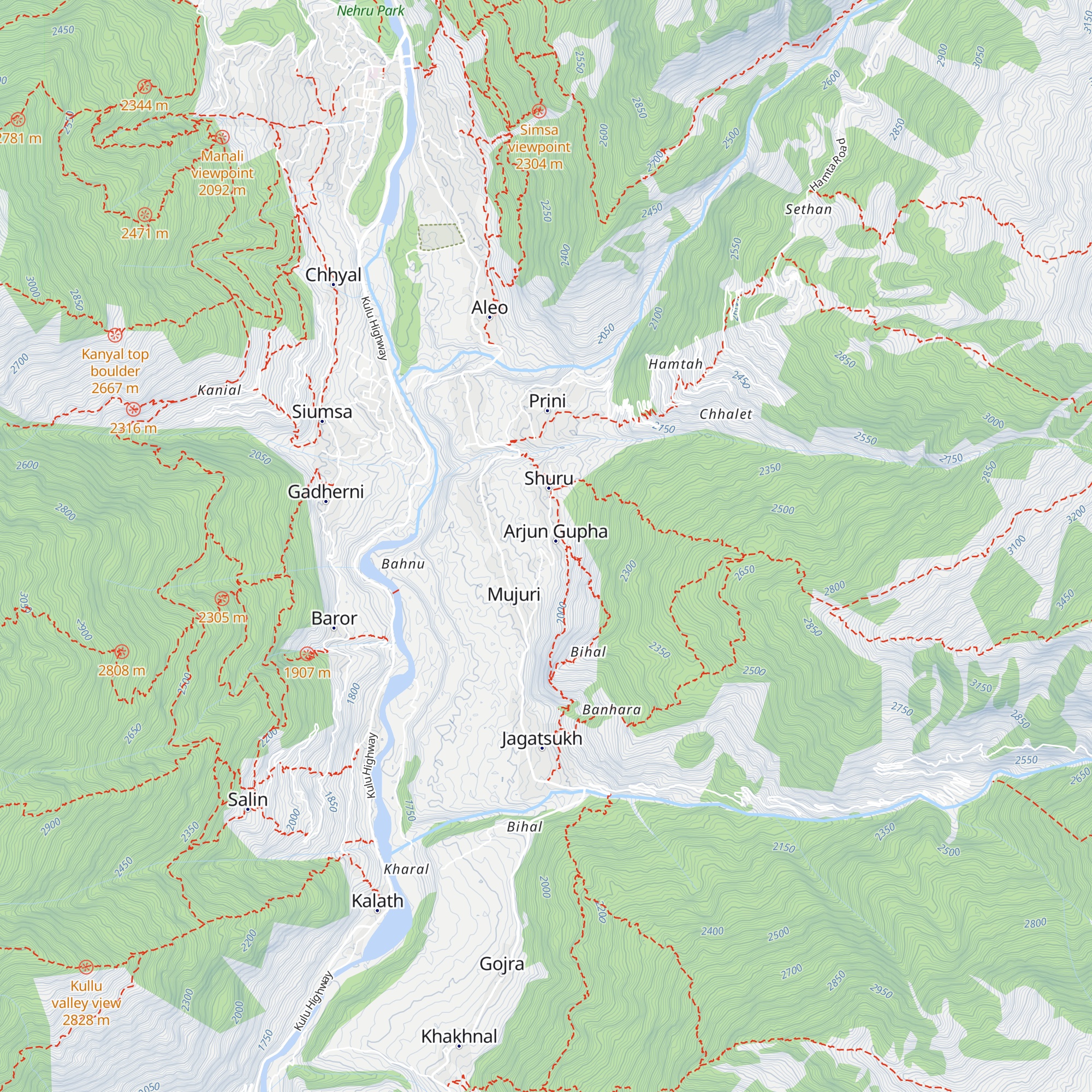 Shuru map