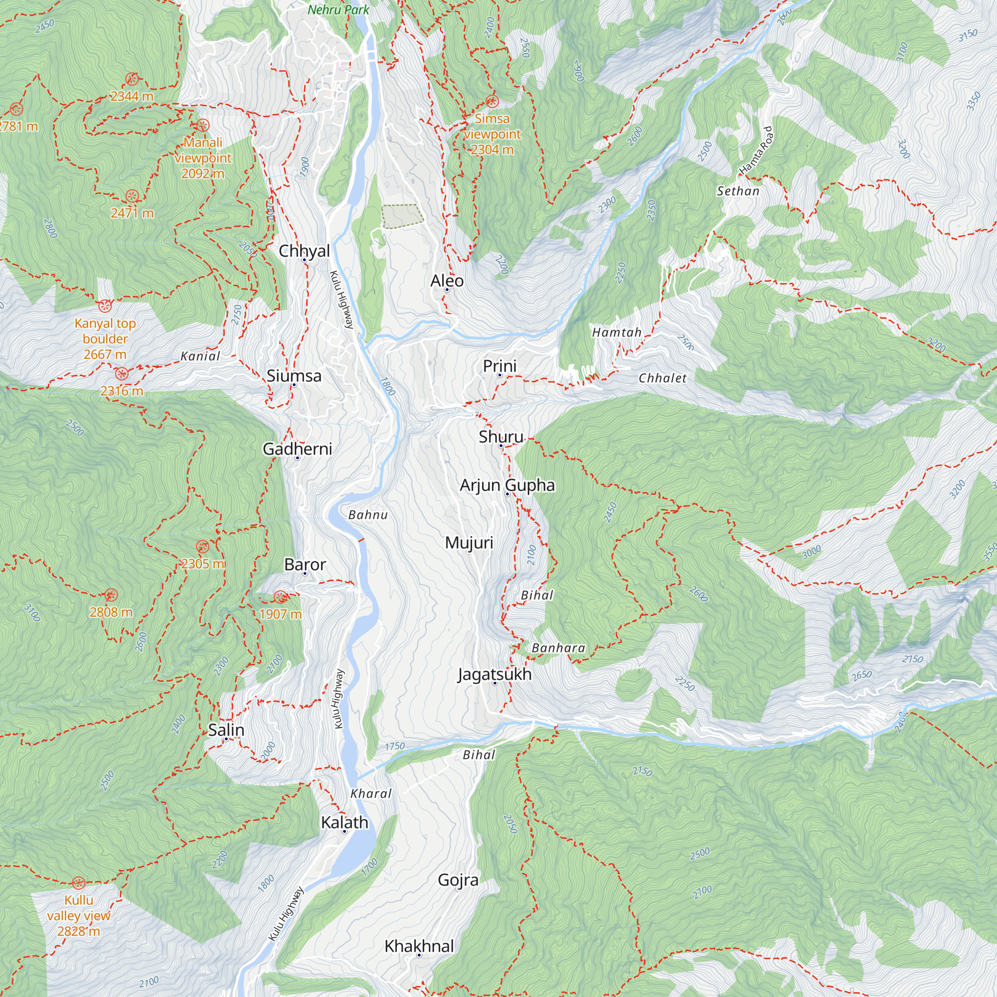 Shuru map