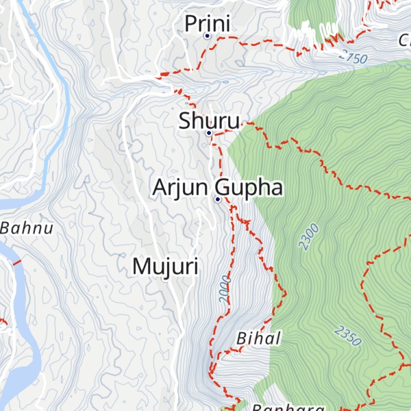 Map of Shuru