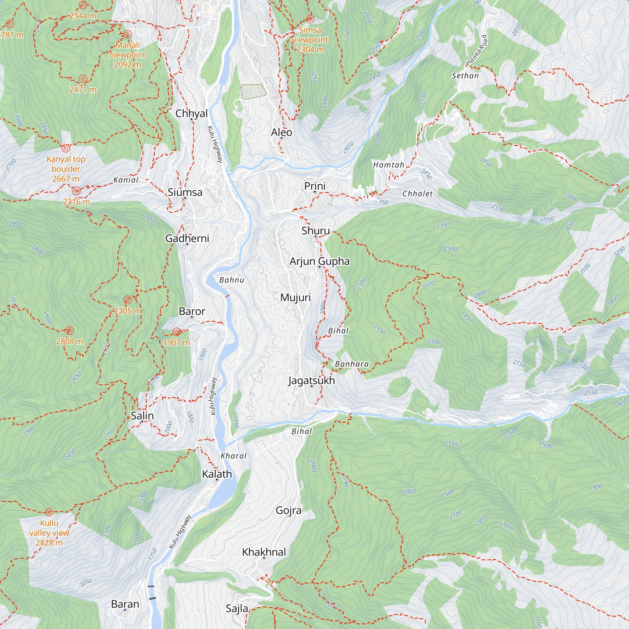 Satihouse map