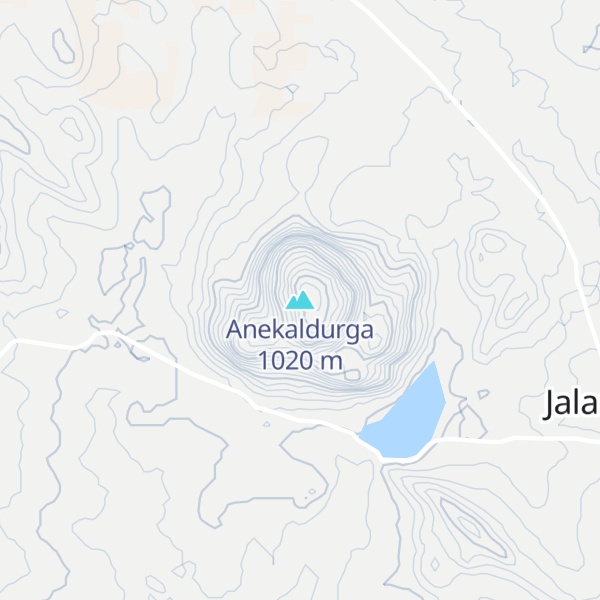 Map of Anekaldurga