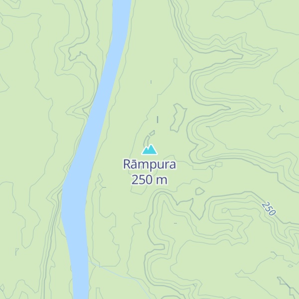 Map of Rāmpura