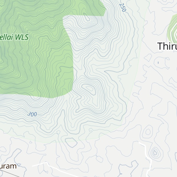 Map of Milagu Araichan Pārai
