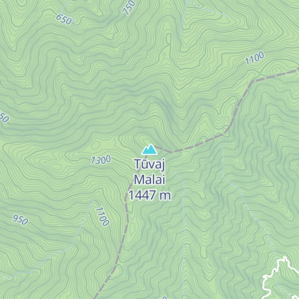 Map of Tūvaj Malai