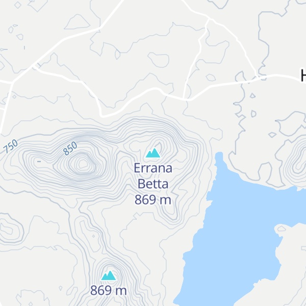 Map of Errana Betta