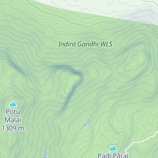 Map of Senkallu Malai