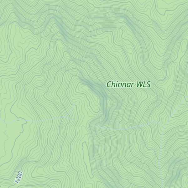 Map of Tongāl Malai
