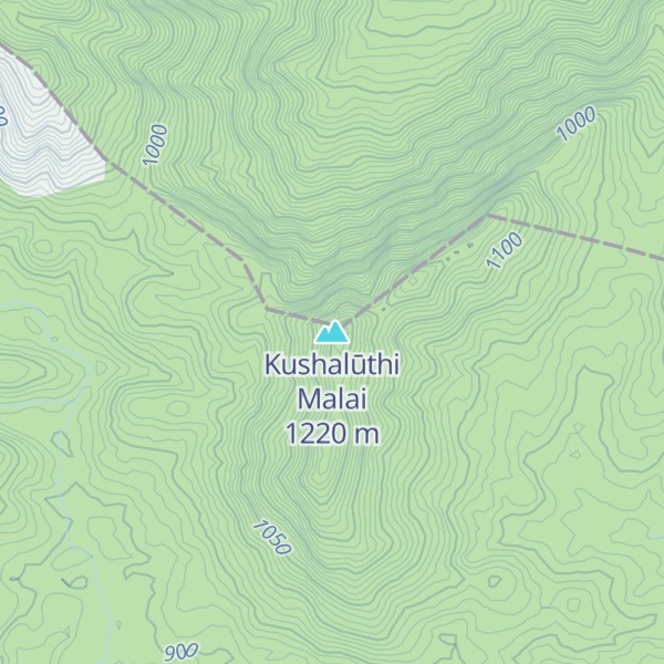 Map of Kushalūthi Malai