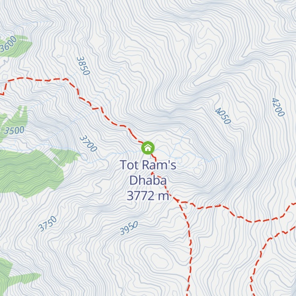 Map of Tot Ram's Dhaba
