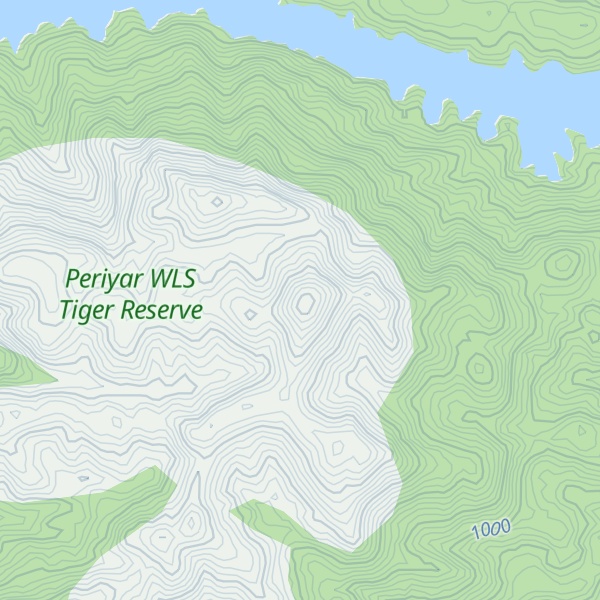 Map of Ayyappan Malai
