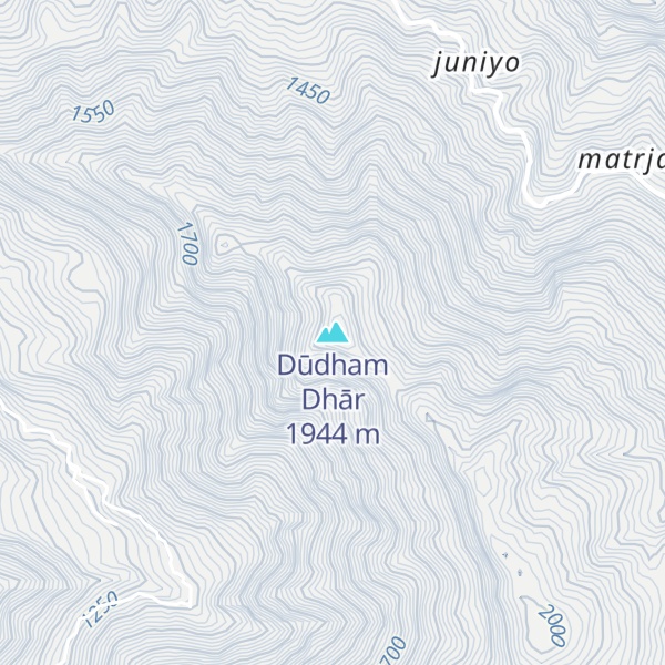 Map of Dūdham Dhār
