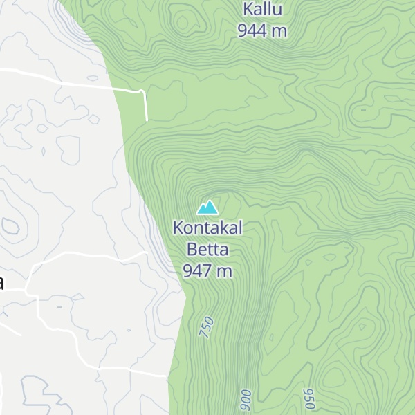 Map of Kontakal Betta