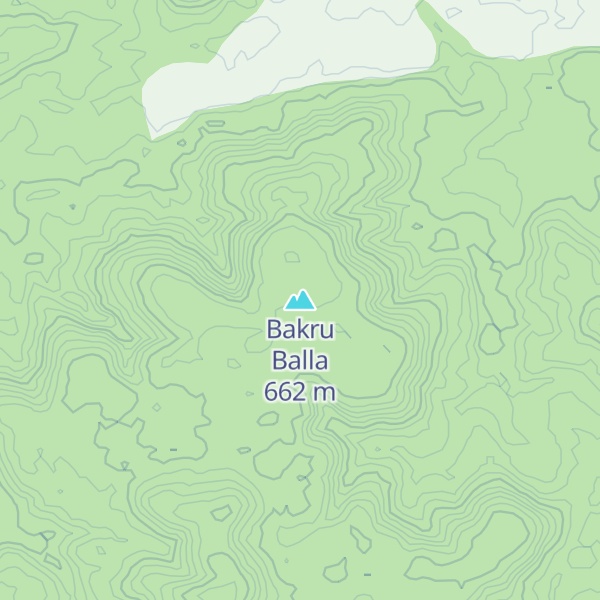 Map of Bakru Balla