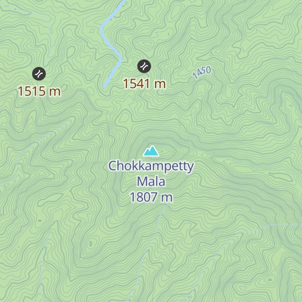Map of Chokkampetty Mala