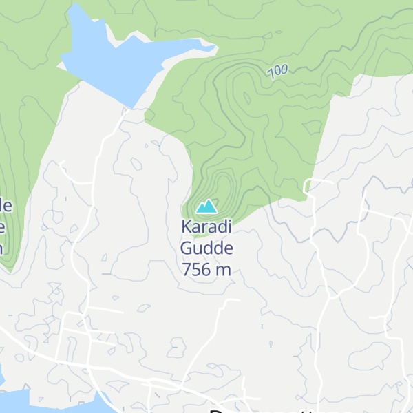 Map of Karadi Gudde