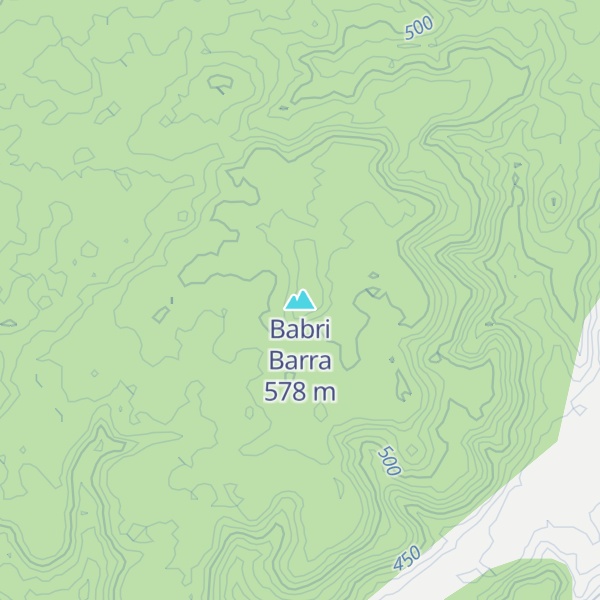 Map of Babri Barra