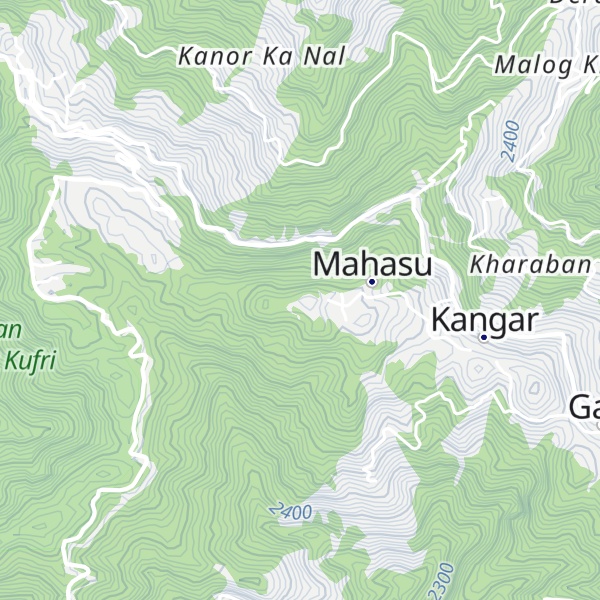 Map of Mahāsu