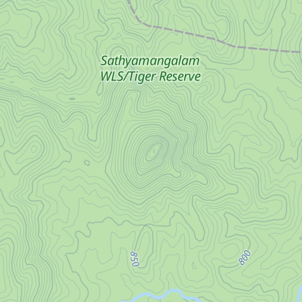 Map of Kāraiyan Betta